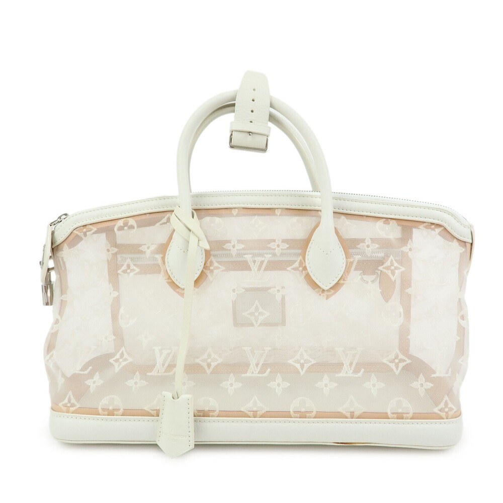 Louis Vuitton Transparence Lockit Mesh and Leather East West